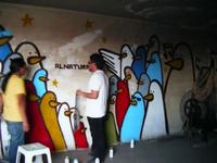 Pixilación, Aves+Yassc /// Acción