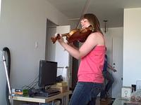 Dan Does a Fiddle Dance