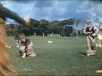 Old School Sack race