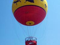 helium balloon ride at Downtown Disney 2 of 2