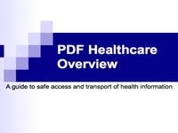 Overview of PDF Healthcare