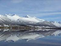 Fjordskiing to Kirketaket (1439m) in Isfjorden - Rauma - Romsdal - Norway