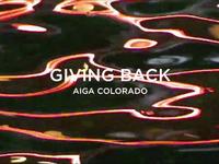 Giving Back_AIGA Colorado