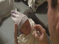 Toren - eating in the hospital