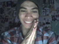 Me being tired and waving to the camera