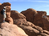 Highlights of Hiking at Arches Nat'l Park, May 2009