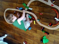 Aie! Choo choo!