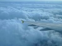 Clouds from the plane - Panasonic DMC - LX3