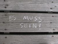 Muss Es Sein? Muss Es Sein?