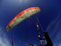 Nova Dasalla acro-paragliding with his GoPro HERO wide angle cam