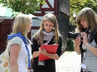 Lumix GH1 - Portrait of Three Students