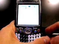 Palm Treo 650 boots Linux
