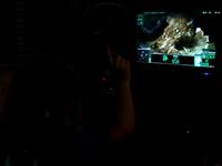 My 2 yr old, Pix'elle watching Starcraft2 BattleReport 3 leaked!