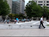 Skaters at Freedom Plaza