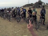 Brian Lopes and company charging on a Banzai bike ride...