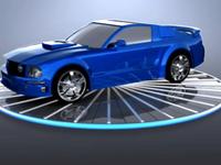 3d car