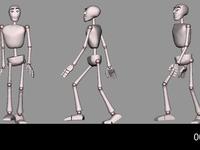 Female walk cycle