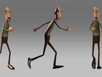 Personality walk cycle