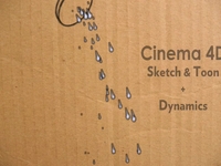 Cinema 4D - Sketch and Toon Droplets