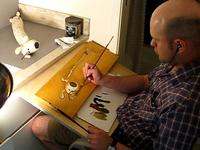 Long Dog Painting Time-lapse