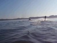 Water Toys at Beadnell Bay