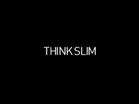 Thinkslim logo concept movie