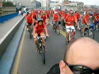 Danube by Bike goes through Belgrade on June 27th 2009