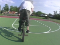 flatland bmx disco style