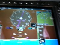 Some up-close shots of the G1000 in-flight
