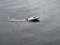 RC motor boat