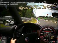 2009 VW Scirocco, Nürburgring