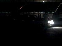 Audi quattro rally car at night!