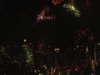 NYC July 4 2009 Fireworks on the Hudson River