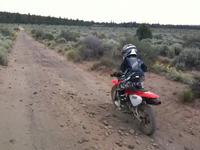 Kai's first ride on his new (used) moto