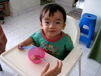 Ewan Eating Noodles