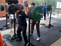 Squat x5 @ 295# 07/07/09