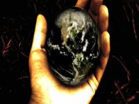 Earth in hand