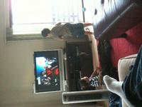 Jack and Ari grooving to Thriller