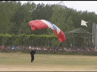 Boinas Azules aterrizaron en el Jamboree del Centenario