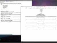 Birth of a Webpage