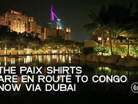 PAIX SHIRTS En Route to Congo via DXB