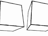 Stereoscopic Cube Experiment