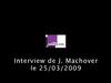 Ecole de commerce - J.Machover - France Culture -25/03/2009