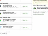 Groupsite - Manager Tab