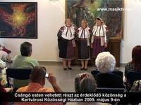 Magyarfalusiak Dombóváron 2009  05  09
