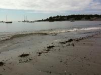 Wellen am Strand von South Portland