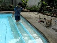 Kendo goes swimming