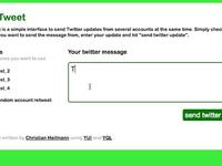 MultiTweet Screencast