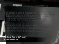 Malek's "Life In 3D" Album