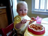 Feeding time at the Zoo - Trixie style!